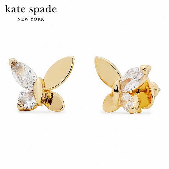 kate spade Jewelry - Kate Spade ♠️ Social Butterfly Earring Studs
